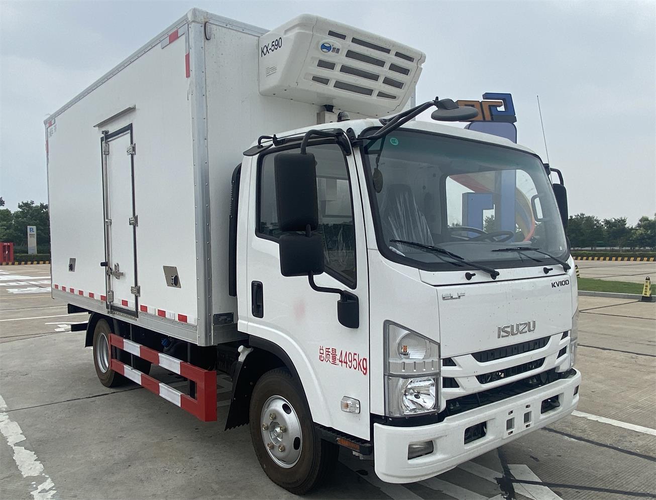 帕菲特牌PFT5043XLC6A冷藏車公告圖片