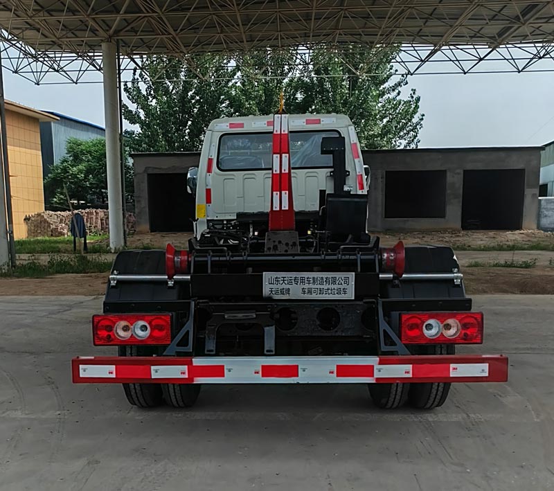 天運威牌TYW5043ZXXB6車廂可卸式垃圾車公告圖片