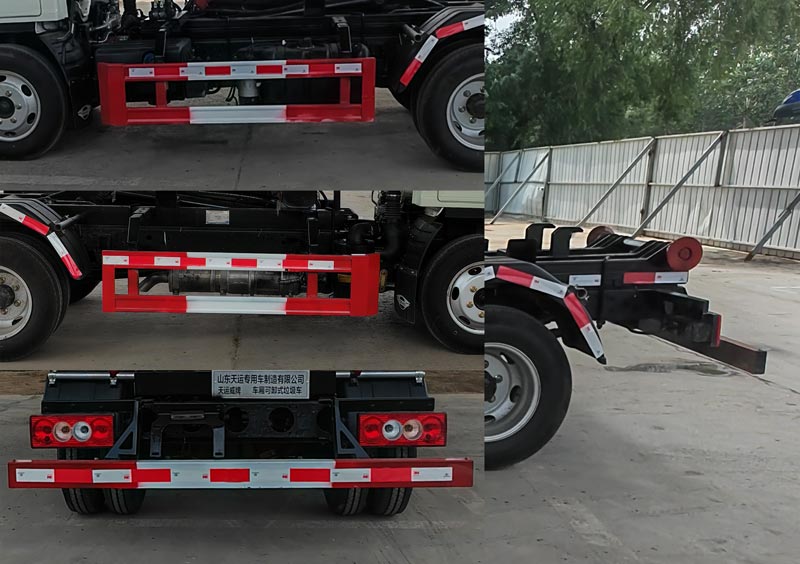 天運威牌TYW5043ZXXB6車廂可卸式垃圾車公告圖片