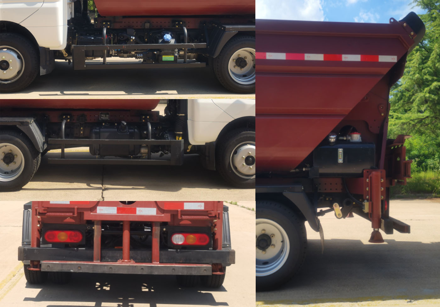 五征牌WZK5042ZZZD66K6-1自裝卸式垃圾車(chē)公告圖片