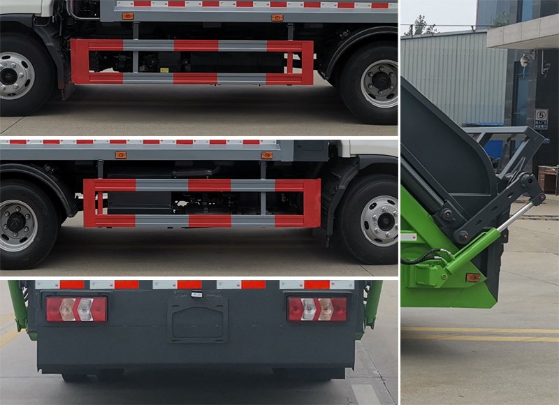 斯太隆牌HZH5080ZYSH6壓縮式垃圾車公告圖片