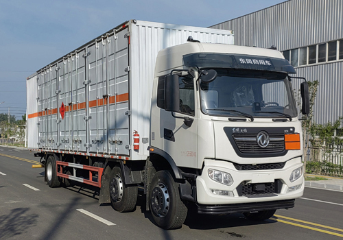 匯力威牌VVV5260XRYDFH6易燃液體廂式運輸車