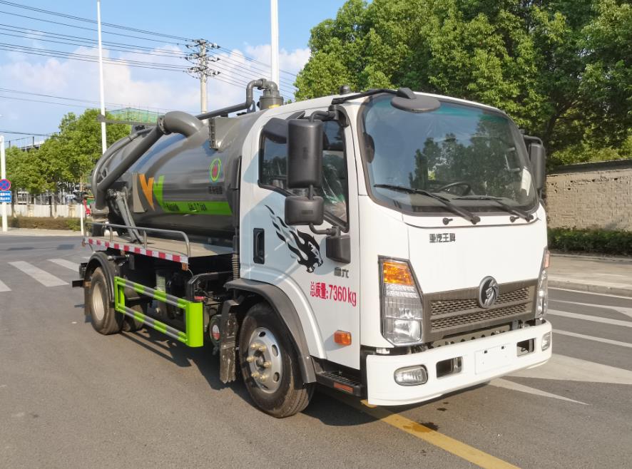 旺龍威牌WLW5074GXWCD吸污車