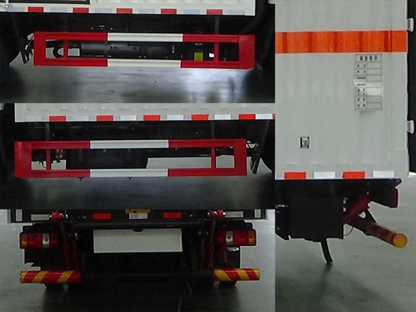 程力威牌CLW5040XRQBFB易燃氣體廂式運輸車公告圖片