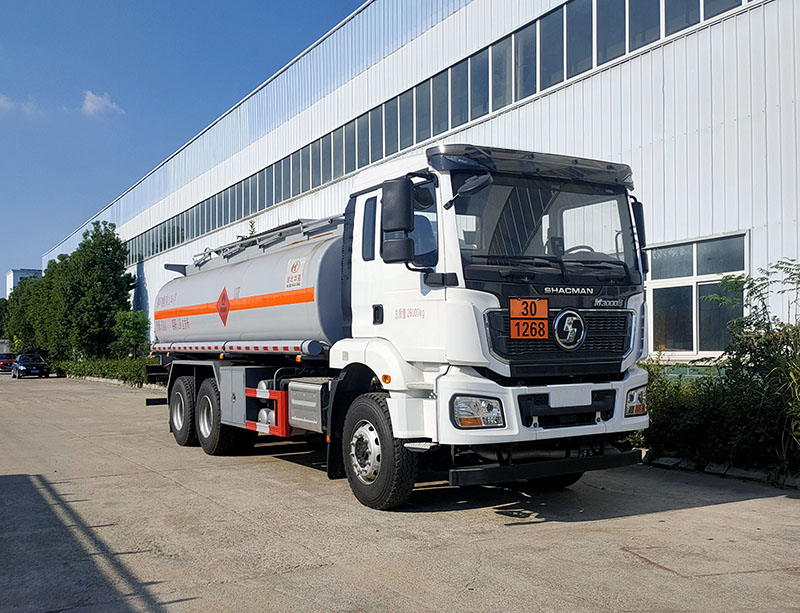 榮駿達牌HHX5265GRYSX6易燃液體罐式運輸車公告圖片