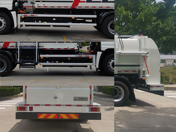 福龍馬牌FLM5180TCAQLBEV純電動(dòng)餐廚垃圾車公告圖片