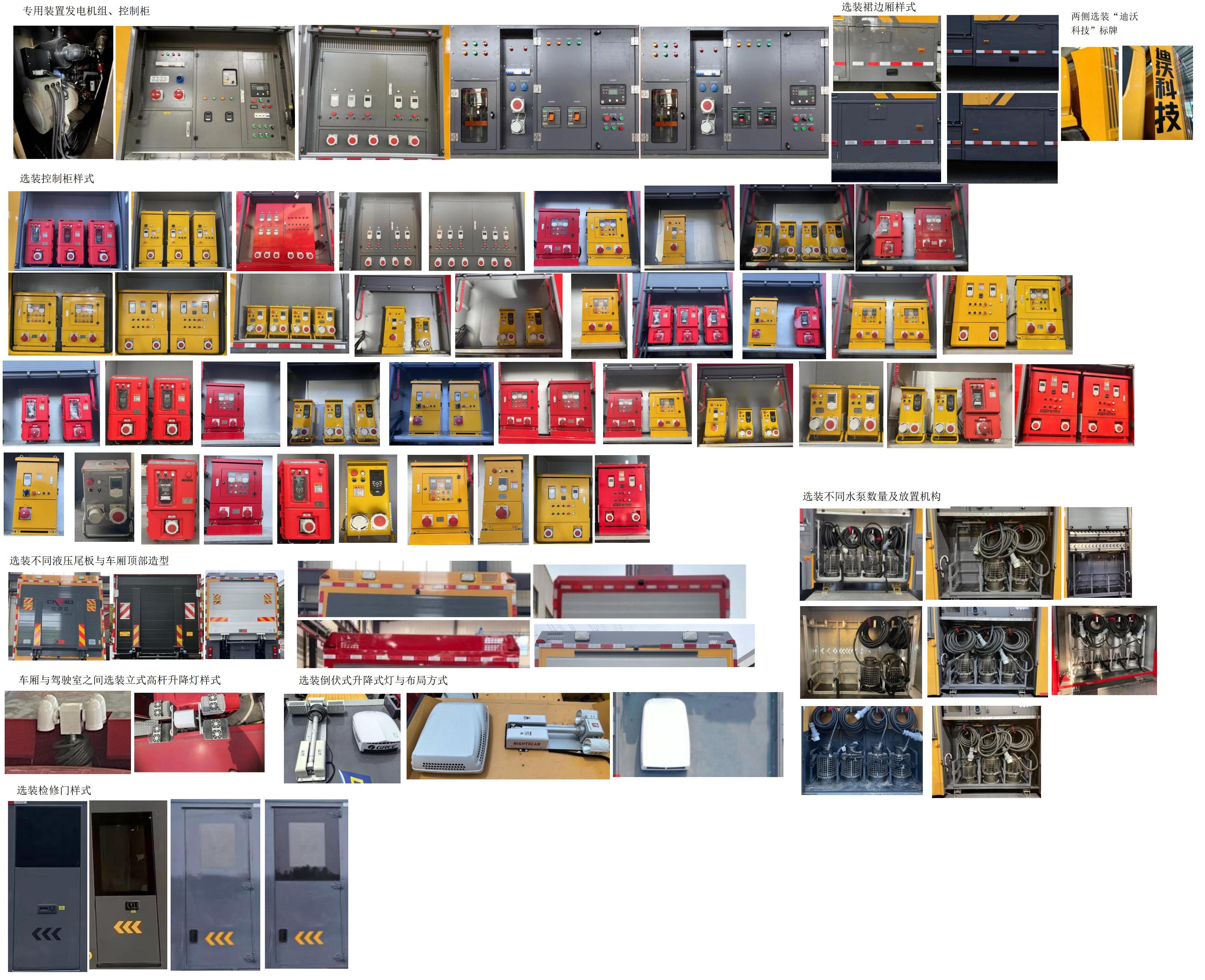 笛沃牌DWP5171TPSDF2大流量排水搶險車公告圖片