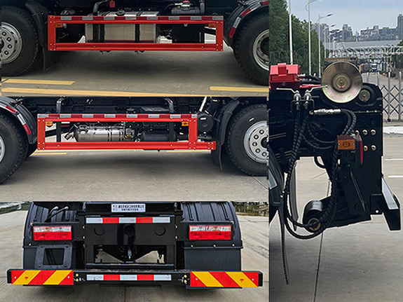 帝王環(huán)衛(wèi)牌HDW5162ZXXD6車廂可卸式垃圾車公告圖片