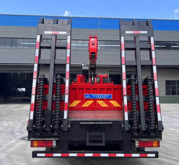 神百重工牌ABC5313JSQSX6隨車起重運輸車公告圖片