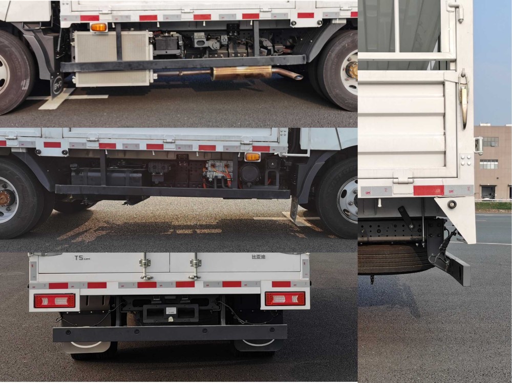 比亞迪牌BYD5040CCYHEV1插電式增程混合動(dòng)力倉柵式運(yùn)輸車公告圖片