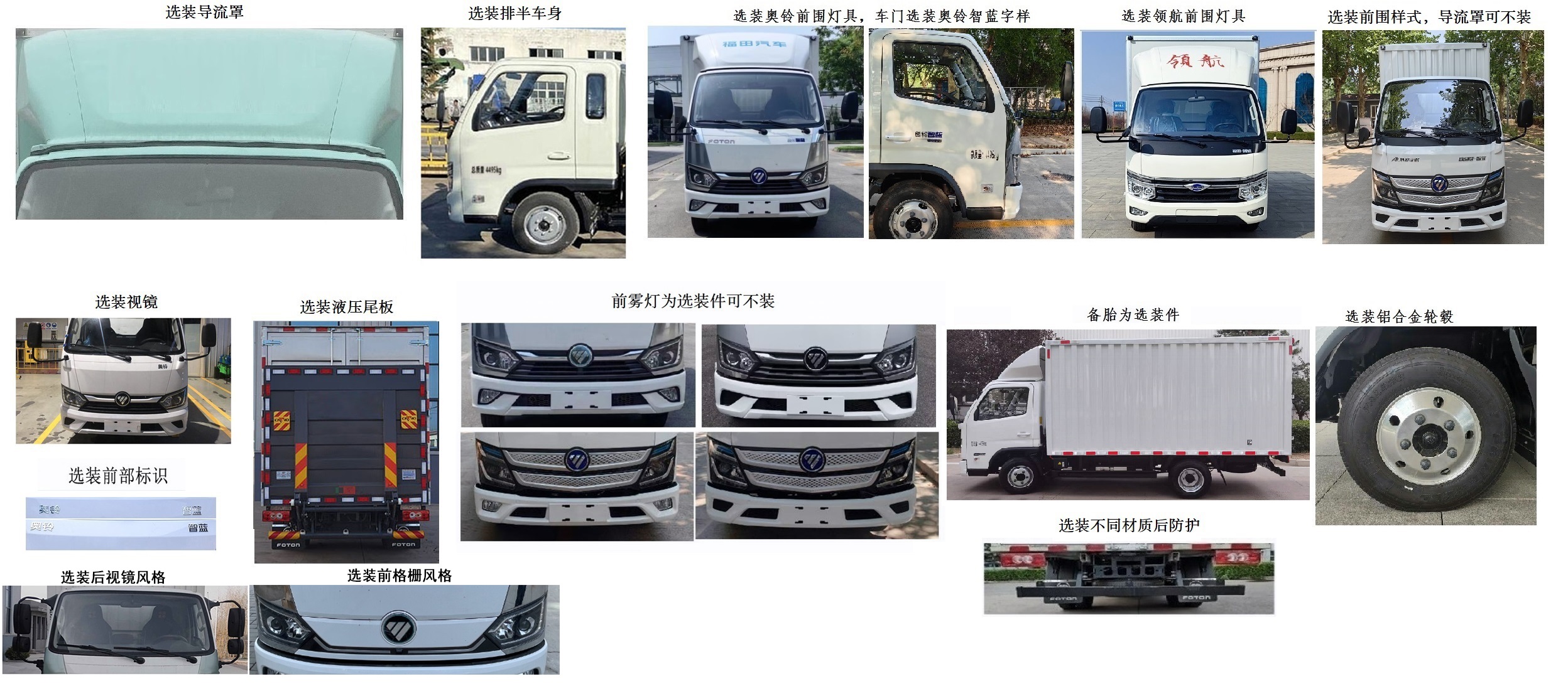 福田牌BJ5044XXYEV6純電動(dòng)廂式運(yùn)輸車公告圖片