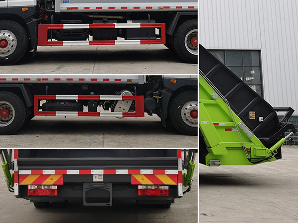 玉驍瓏牌YBH5185ZYSE6壓縮式垃圾車公告圖片