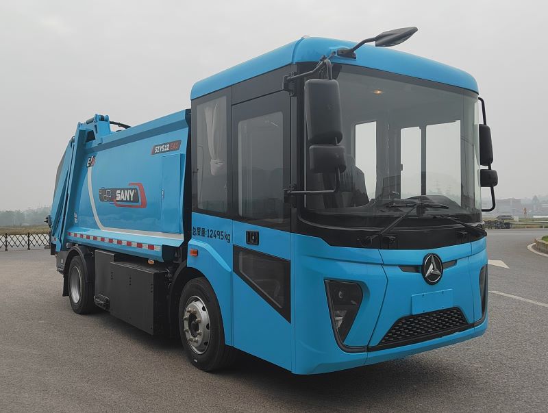 三一牌SYR5120ZYSSYABEV純電動(dòng)壓縮式垃圾車公告圖片