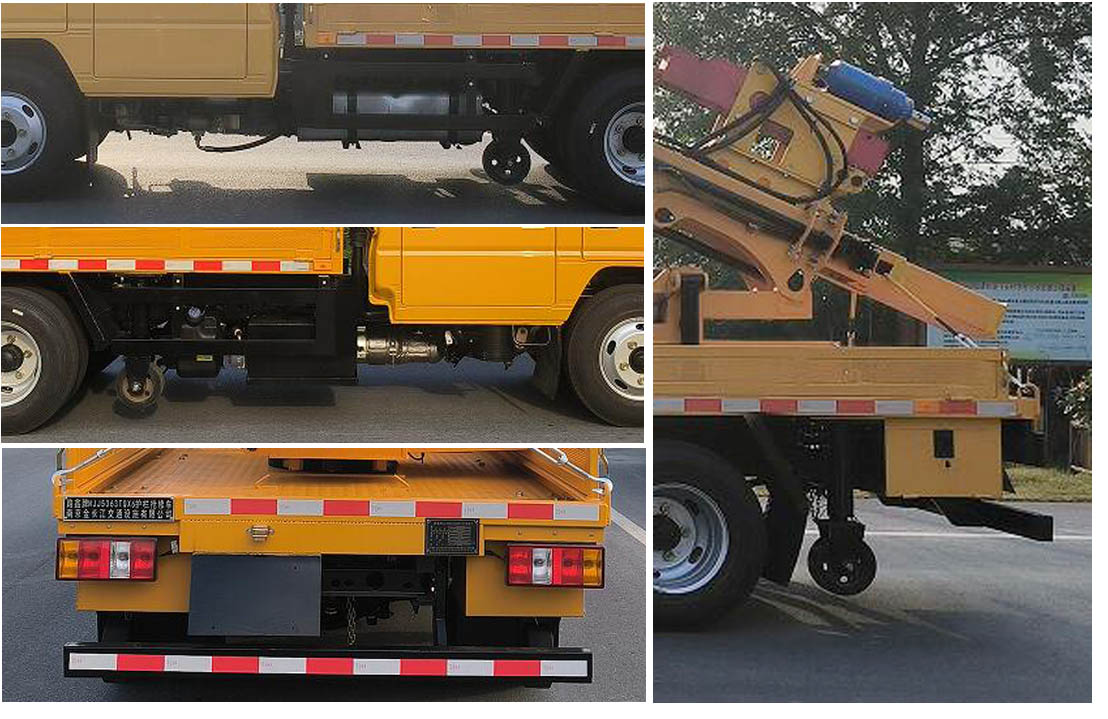 路鑫牌NJJ5063TQX6護(hù)欄搶修車公告圖片