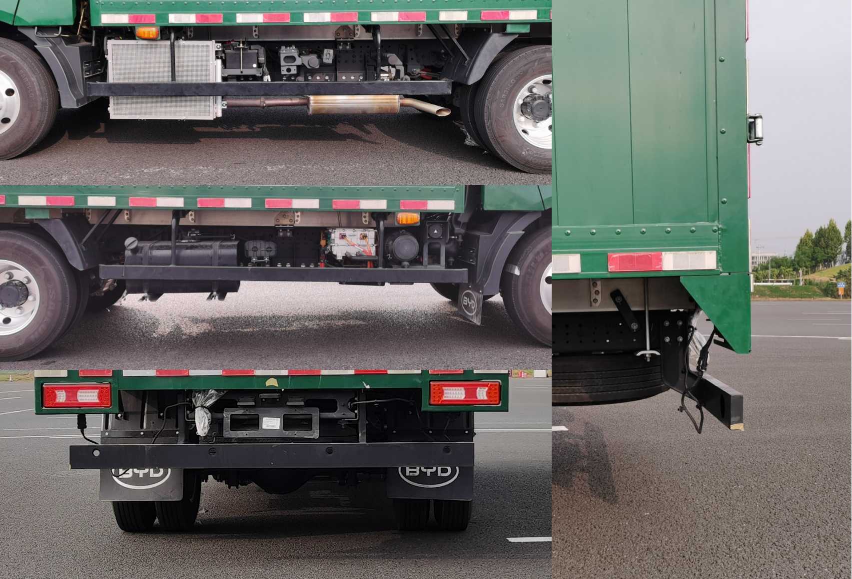 比亞迪牌BYD5040XYZHEV1插電式增程混合動力郵政車公告圖片