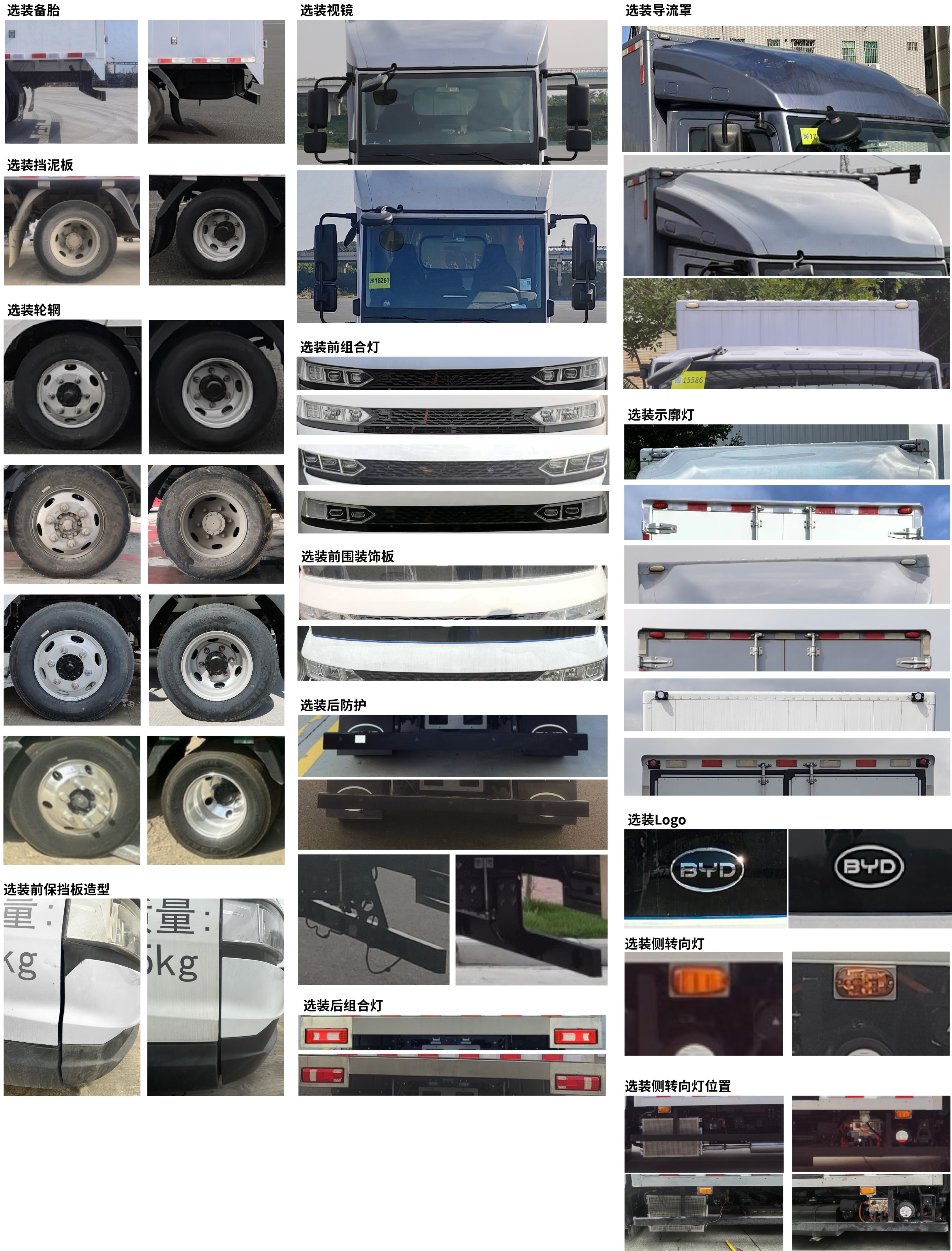 比亞迪牌BYD5040XXYHEV1插電式增程混合動力廂式運輸車公告圖片