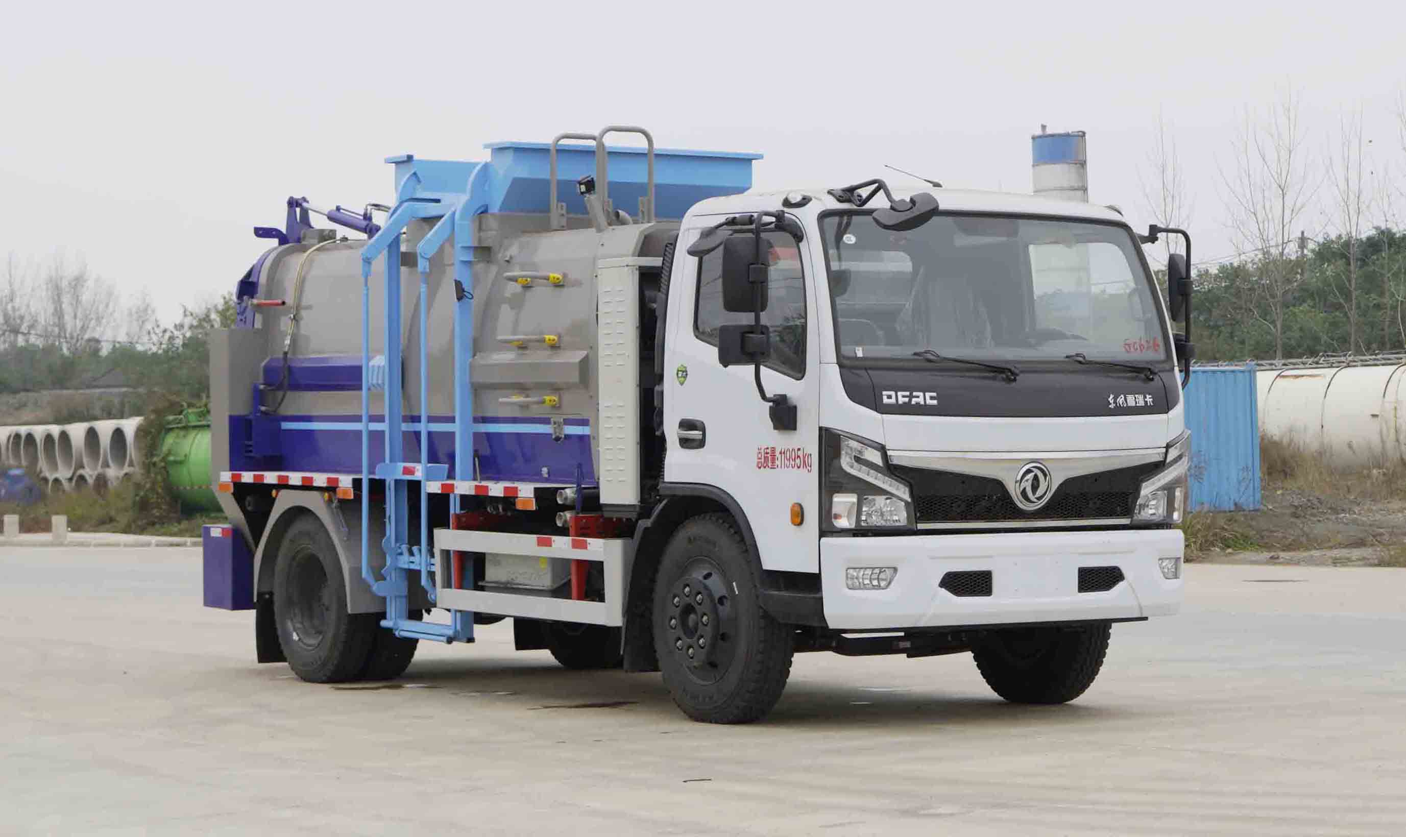 凱力風牌KLF5120TCAPHEV插電式混合動力餐廚垃圾車公告圖片