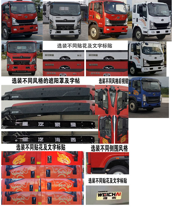 帝王環(huán)衛(wèi)牌HDW5186ZXXZZ6車廂可卸式垃圾車公告圖片