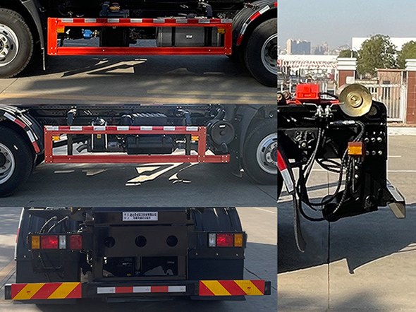 帝王環(huán)衛(wèi)牌HDW5186ZXXZZ6車廂可卸式垃圾車公告圖片