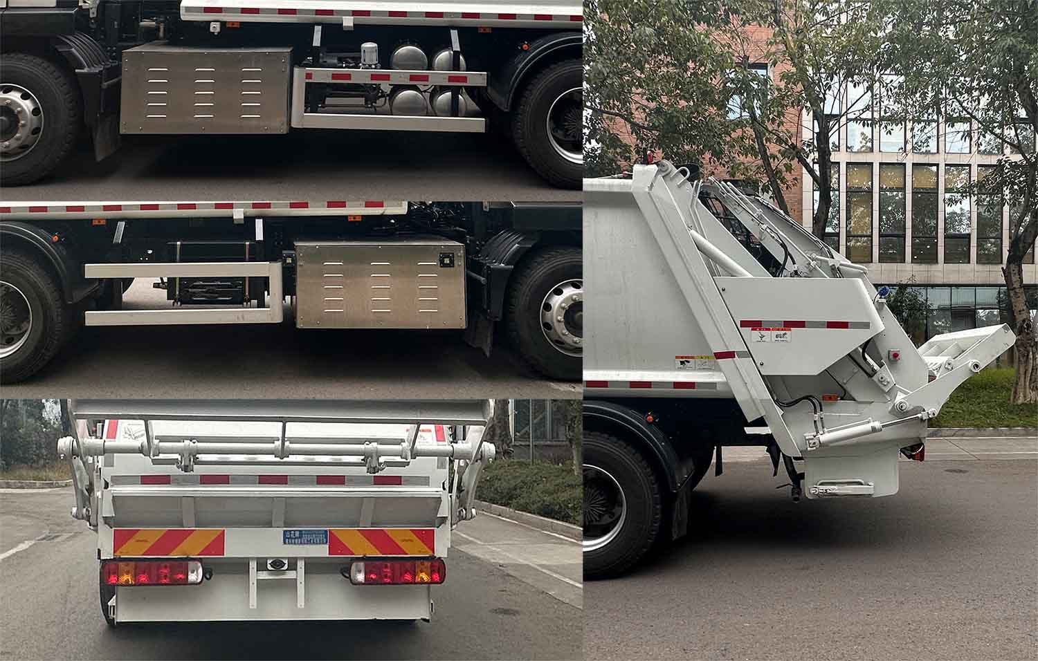 山花牌JHA5185ZYSZZABEV純電動(dòng)壓縮式垃圾車公告圖片