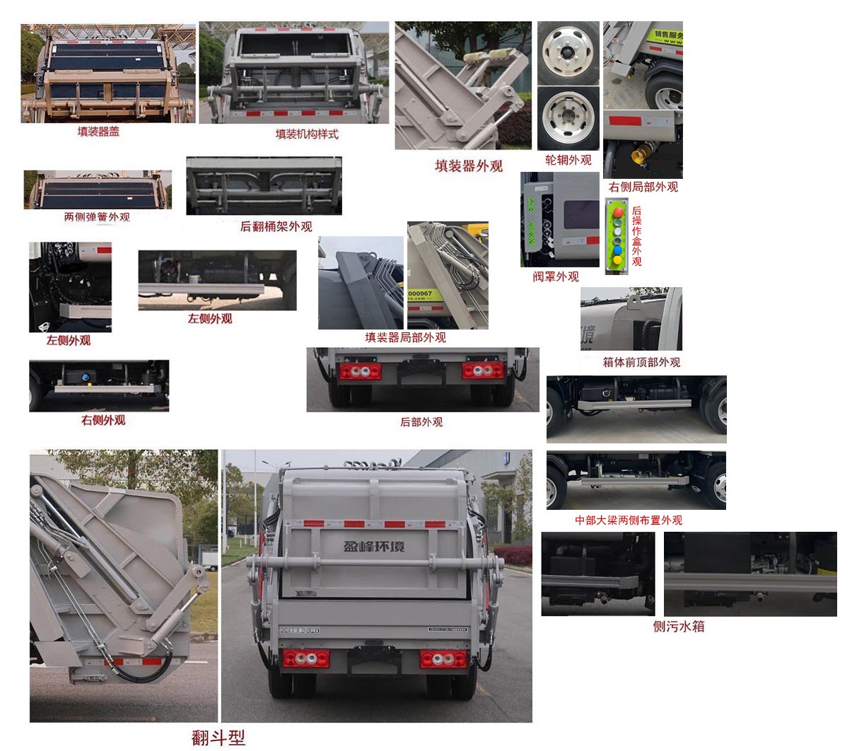 中聯(lián)牌ZBH5041ZYSBJY6壓縮式垃圾車(chē)公告圖片
