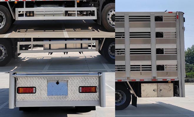 康牧晨遠(yuǎn)牌KMH5180CCQD6L畜禽運(yùn)輸車公告圖片