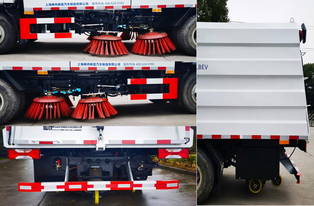 交大神舟牌SSZ5100TSLBEV純電動掃路車公告圖片