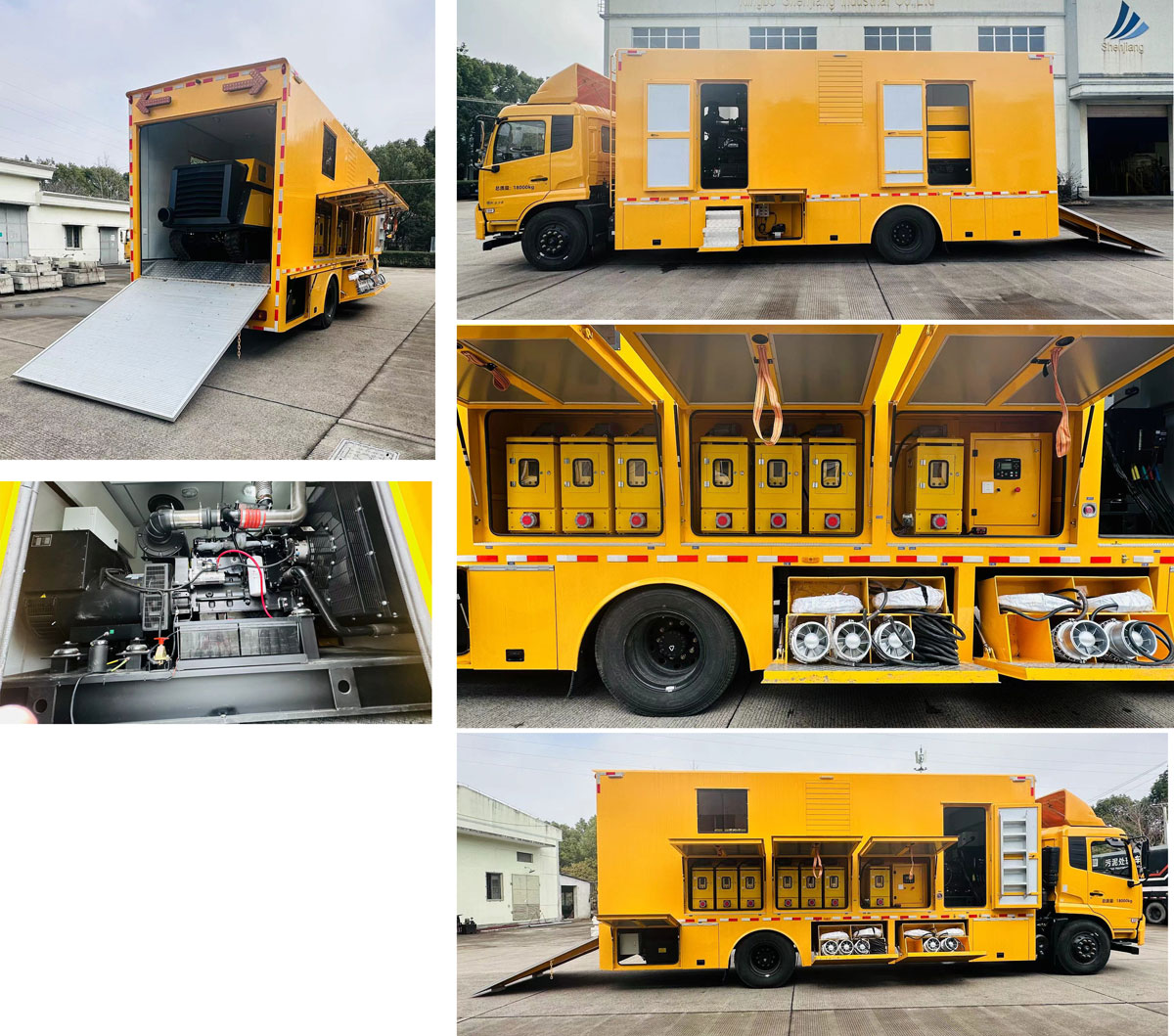 耐克薩斯牌NBK5180TPSDF6大流量排水搶險(xiǎn)車公告圖片