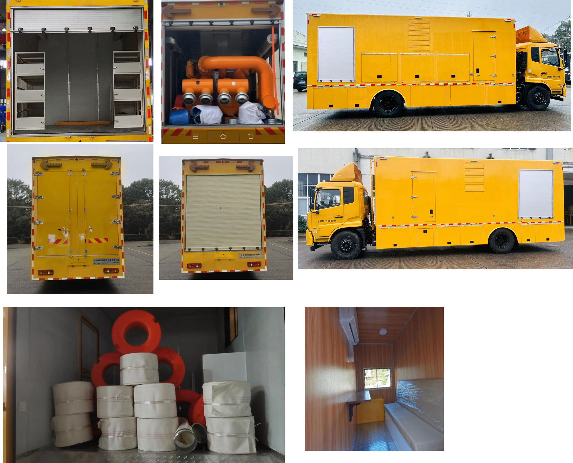 耐克薩斯牌NBK5180TPSDF6大流量排水搶險(xiǎn)車公告圖片