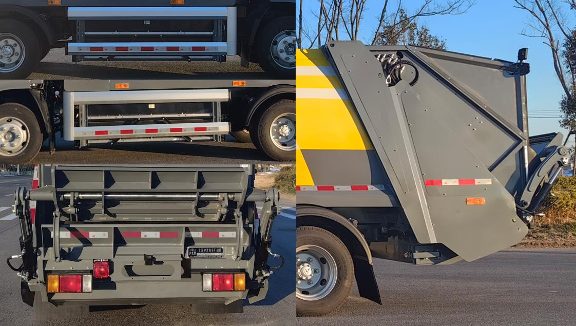 滬光牌HG5101ZYSBEVA純電動(dòng)壓縮式垃圾車公告圖片