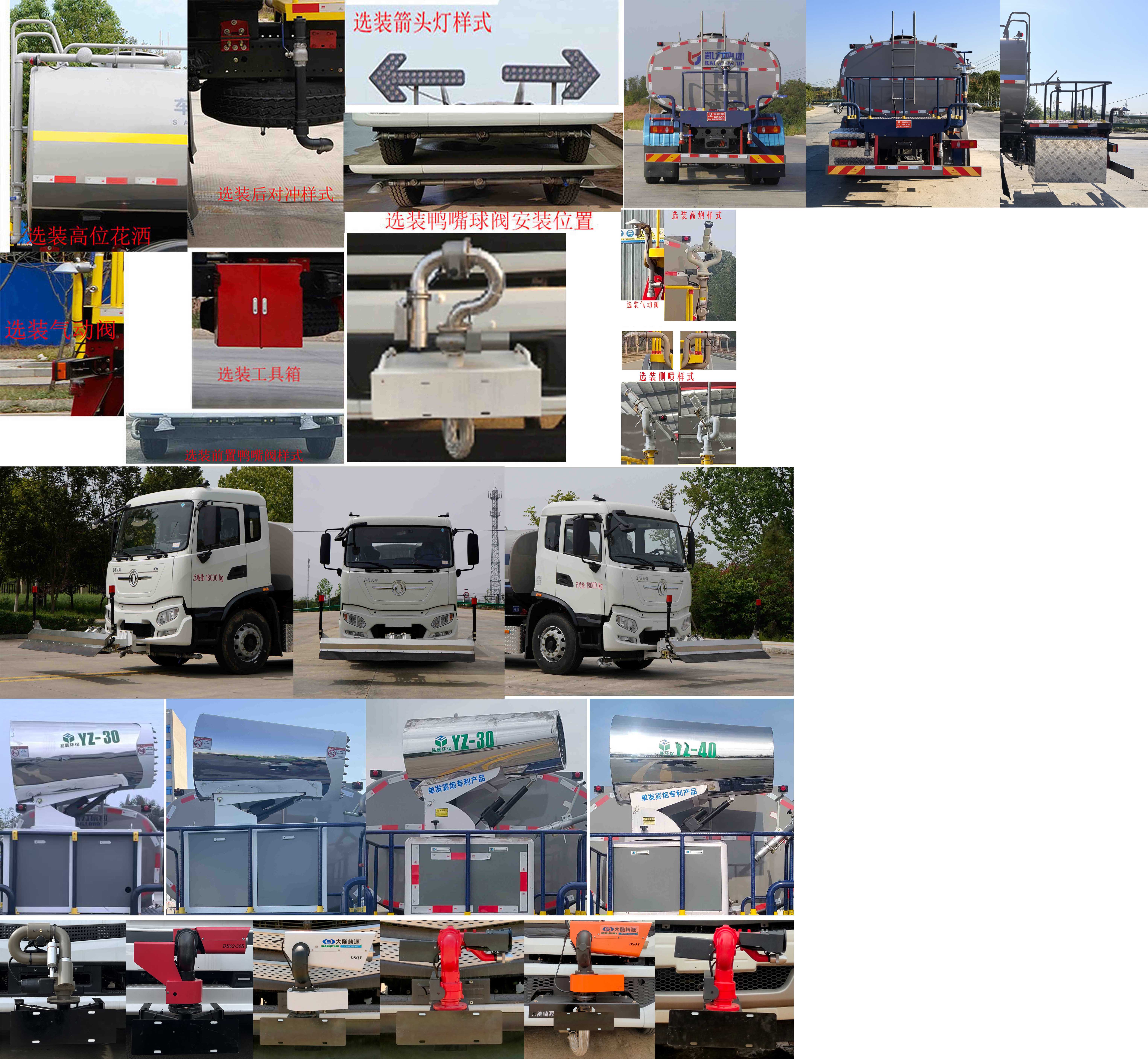 凱力風(fēng)牌KLF5180GPSBEV純電動(dòng)綠化噴灑車公告圖片