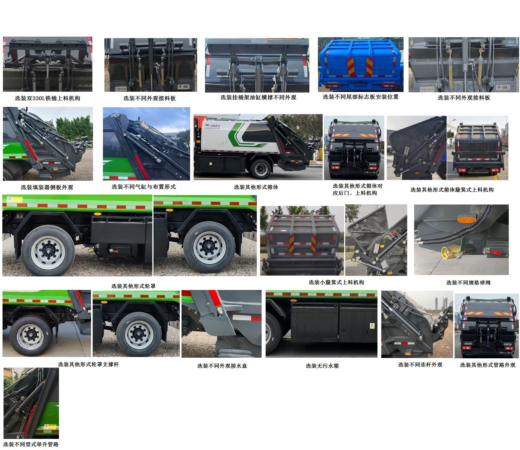 宇通牌YTZ5126ZYSD0BEV純電動(dòng)壓縮式垃圾車公告圖片
