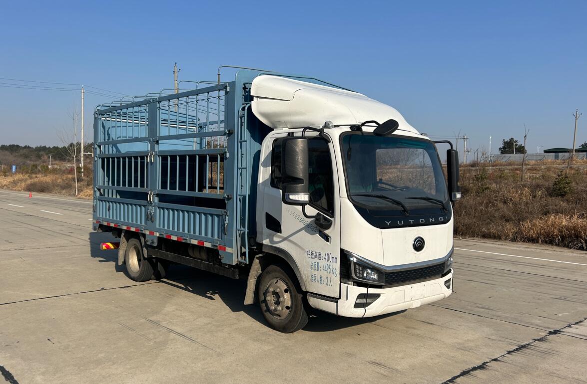 宇通牌ZKH5045CCYBEV8純電動倉柵式運輸車