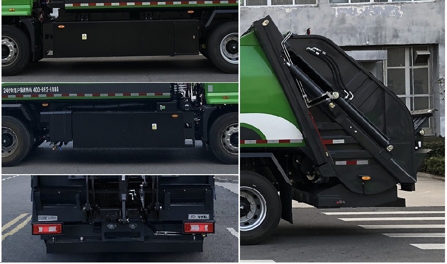宇通牌YTZ5186ZYSD0BEV純電動(dòng)壓縮式垃圾車(chē)公告圖片