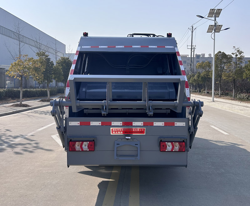 斯太隆牌HZH5121ZYSHPHEV插電式混合動(dòng)力壓縮式垃圾車公告圖片