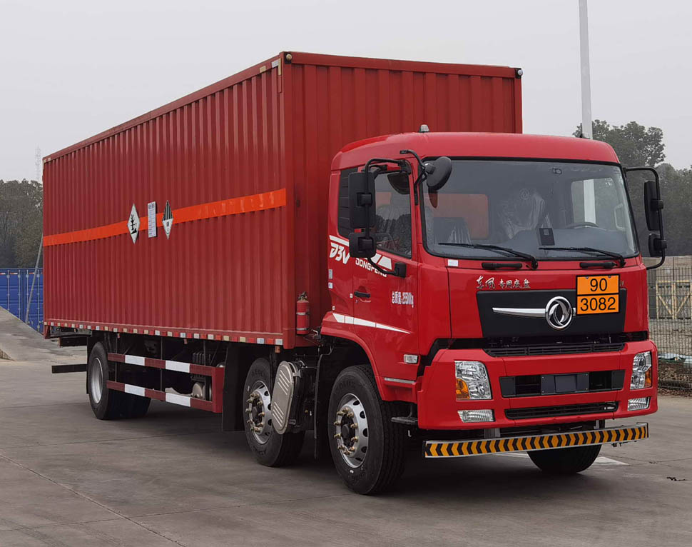 東駒牌LDW5263XZW6D雜項(xiàng)危險(xiǎn)物品廂式運(yùn)輸車公告圖片