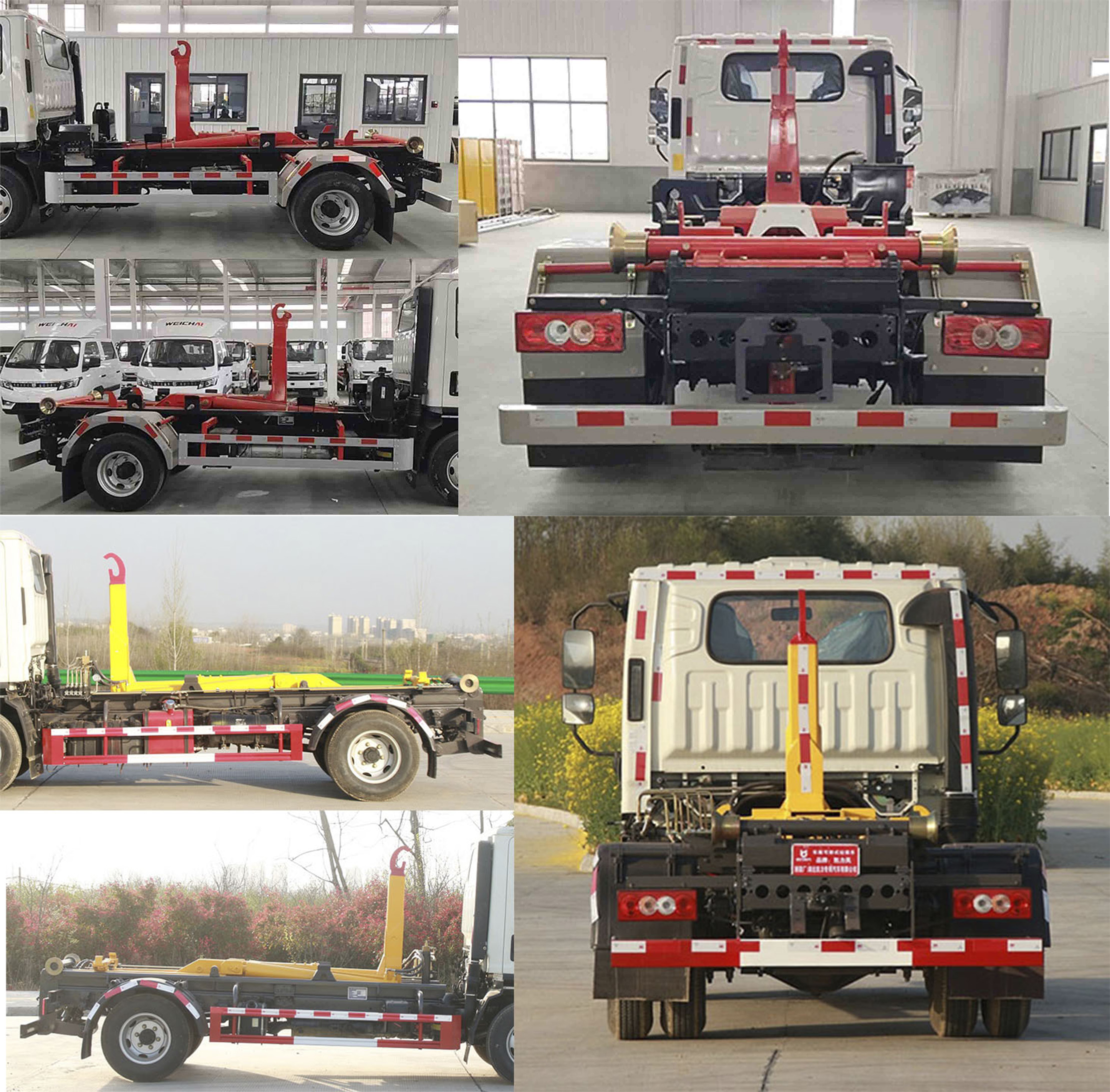 凱力風(fēng)牌KLF5070ZXXB6車廂可卸式垃圾車公告圖片