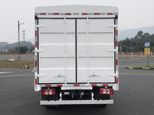 陜汽牌SX5046CCYBEV341N1純電動(dòng)倉柵式運(yùn)輸車公告圖片