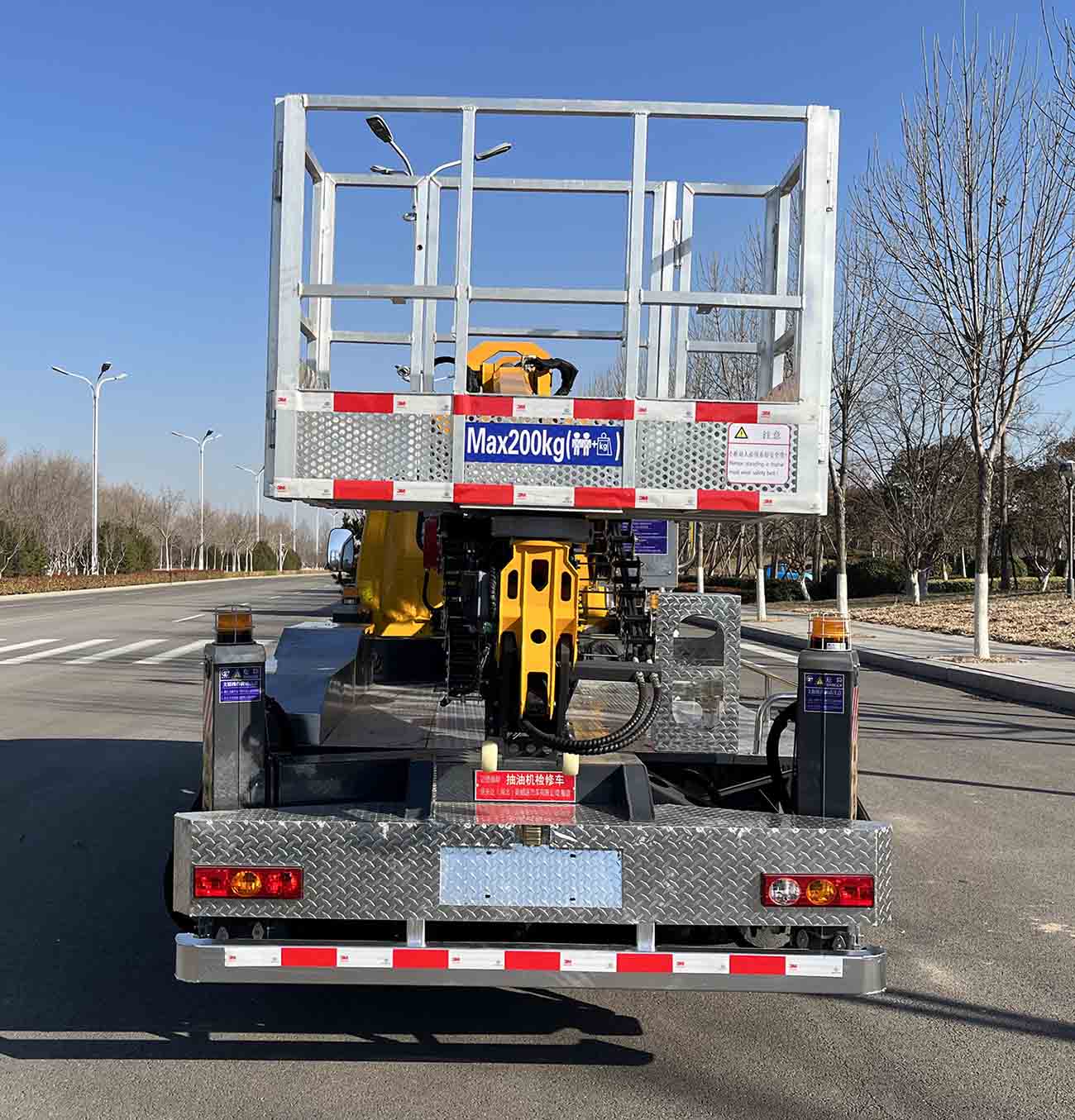 邁德盛牌YAD5045XJXBJ6抽油機檢修車公告圖片