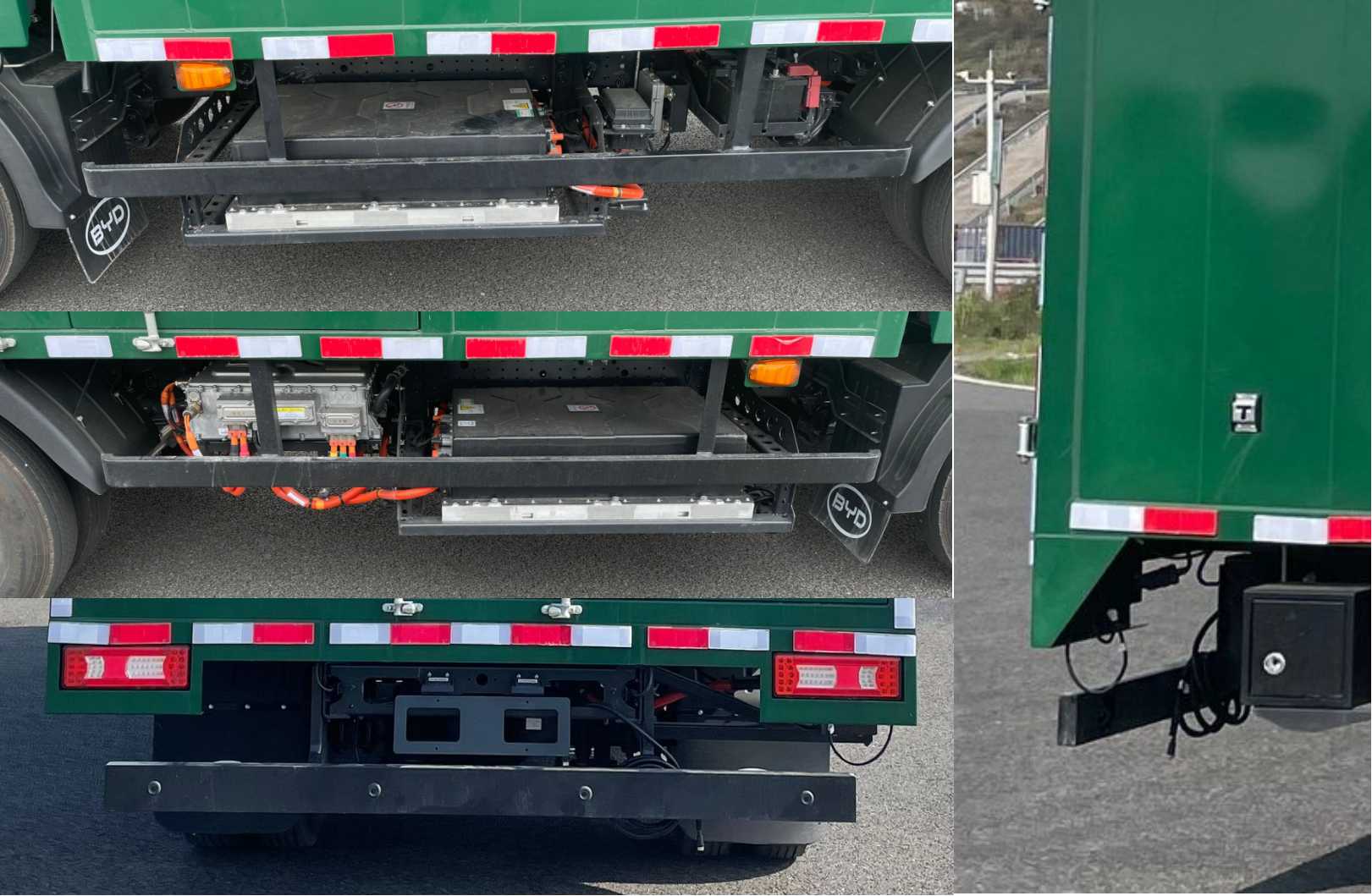 比亞迪牌BYD5041XYZBEV1純電動郵政車公告圖片