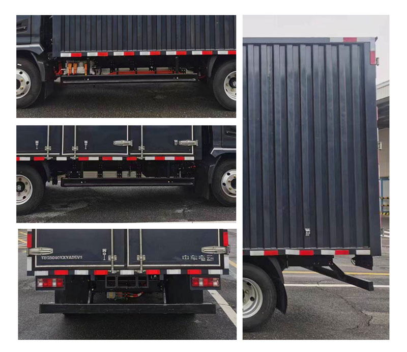 中國中車牌TEG5040XXYABEV1純電動廂式運輸車公告圖片