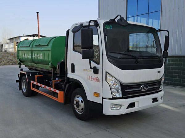 程力威牌CLW5040ZXXASK車(chē)廂可卸式垃圾車(chē)公告圖片