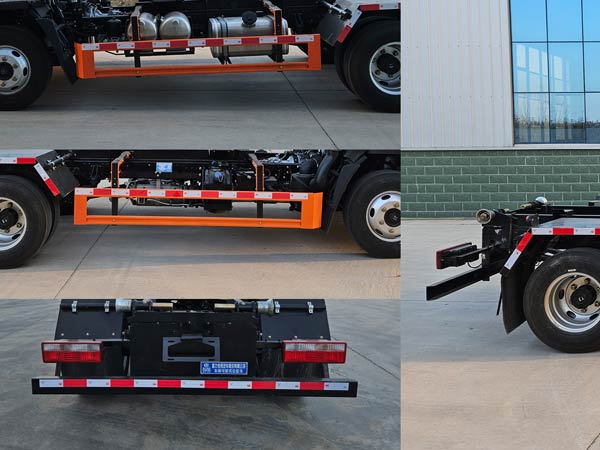 程力威牌CLW5040ZXXASK車(chē)廂可卸式垃圾車(chē)公告圖片