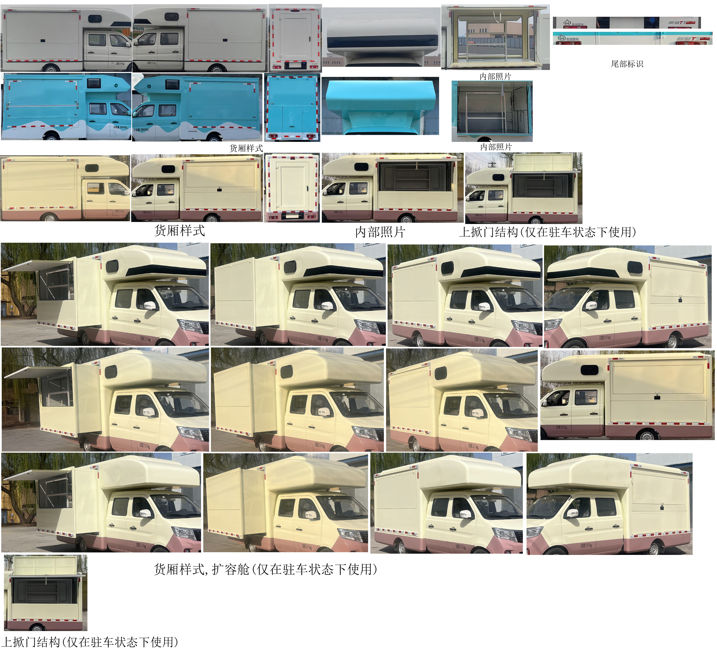 長安牌SC5031XSHTFS6B1售貨車公告圖片