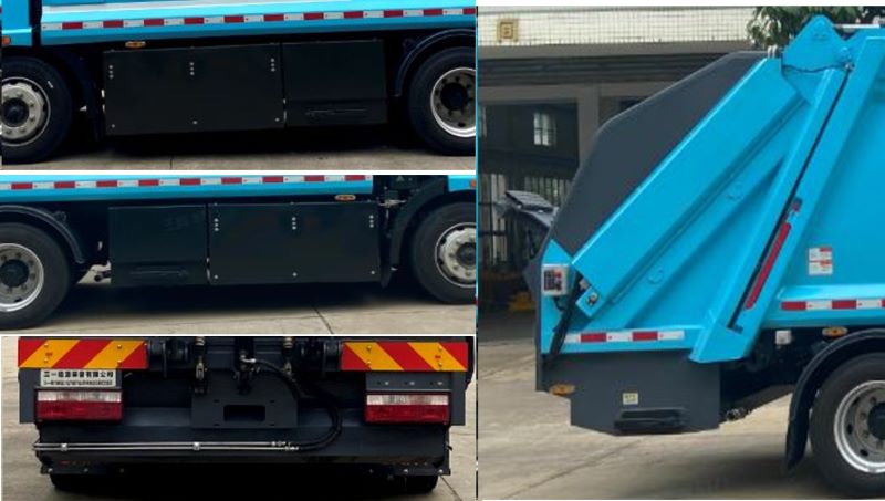 三一牌SYR5121ZYSSYBBEV純電動壓縮式垃圾車公告圖片