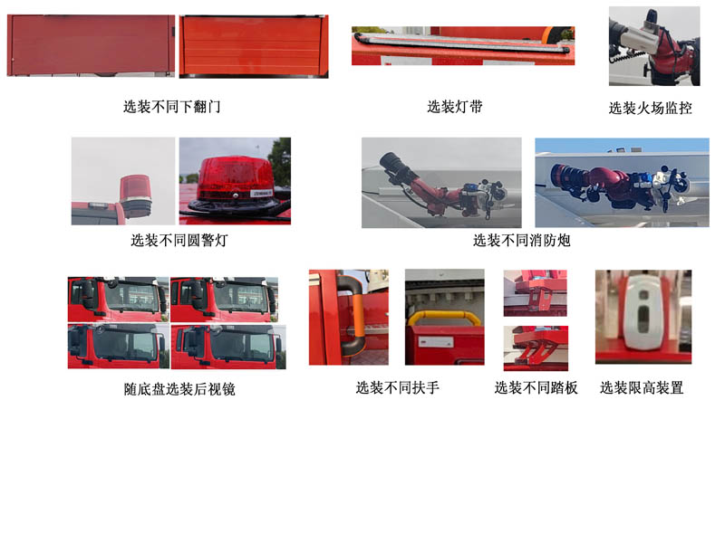 中聯(lián)牌ZLF5340JXFJP36舉高噴射消防車公告圖片