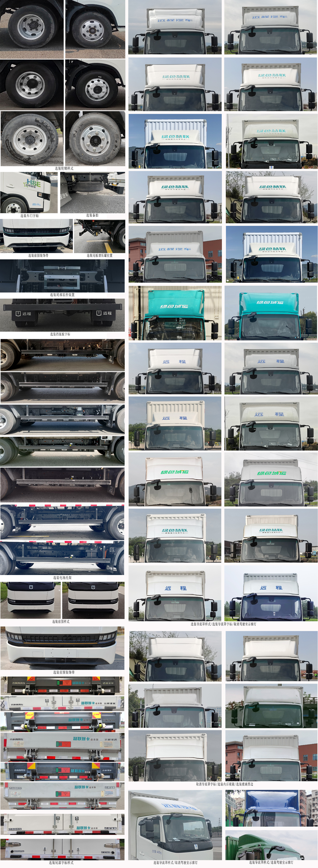 遠程牌JGL5041XXYBEVGR1純電動廂式運輸車公告圖片