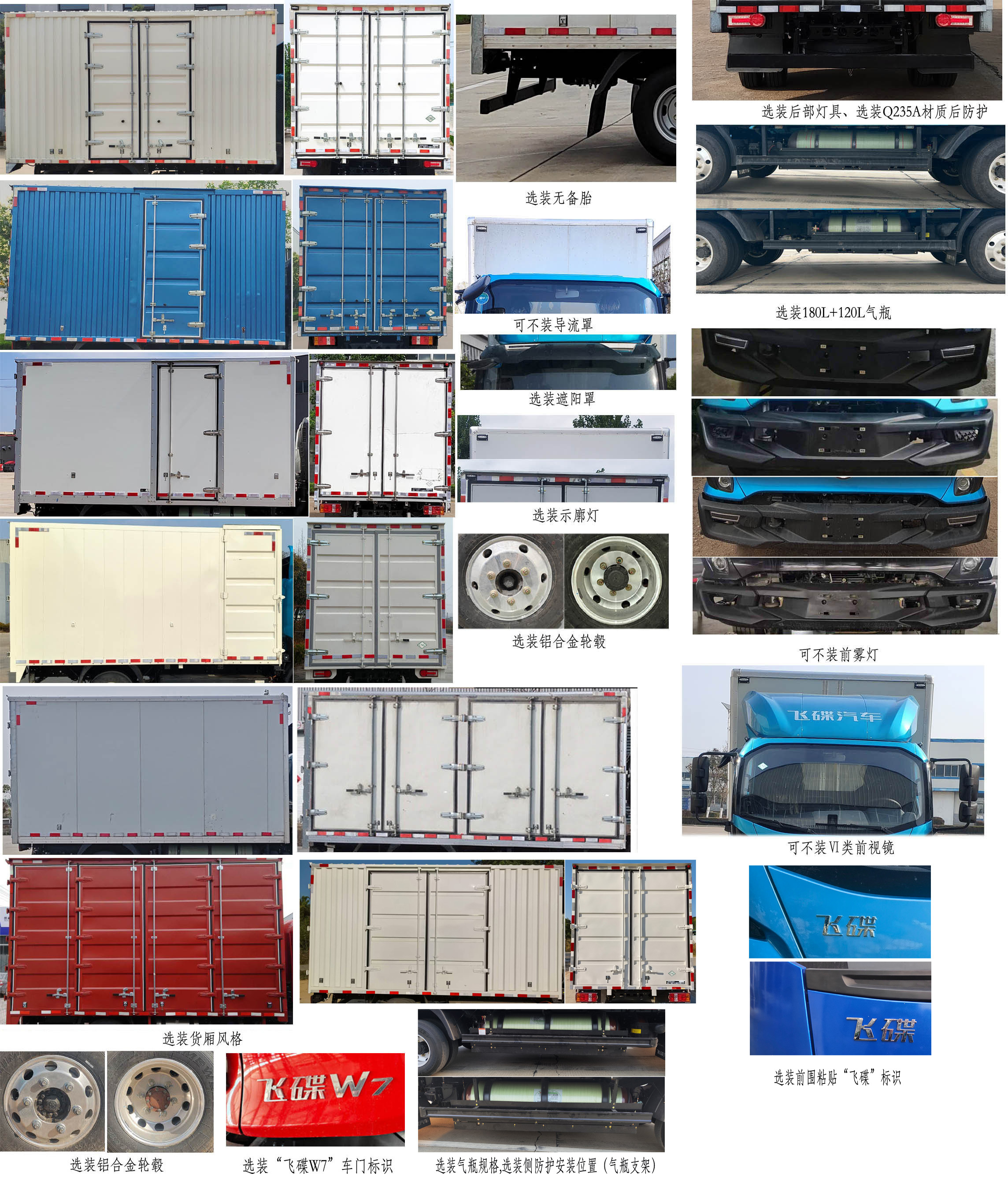 飛碟牌FD5040XXYW68K6-NG1廂式運(yùn)輸車公告圖片
