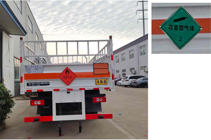 大力牌DLQ5128TQPBJ6氣瓶運(yùn)輸車公告圖片