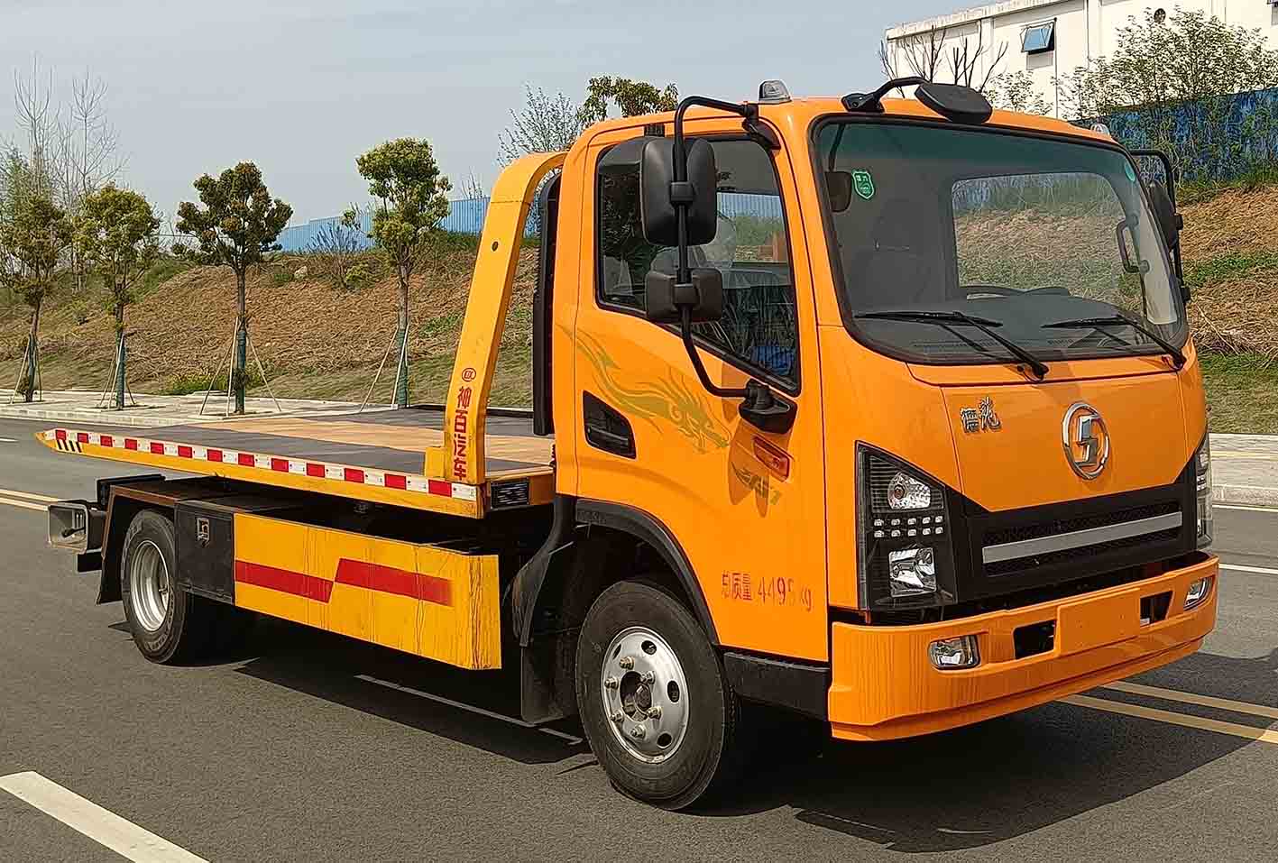 神百重工牌ABC5049TQZSX6清障車公告圖片